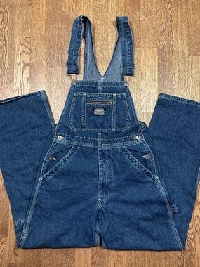 Vintage 90s Ikeda Made in Canada Straight Denim Carpenter Overalls Mens XS